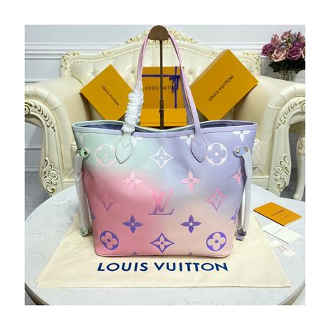 louis vuitton neverfull pastel